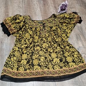 Nicole Floral Blouse